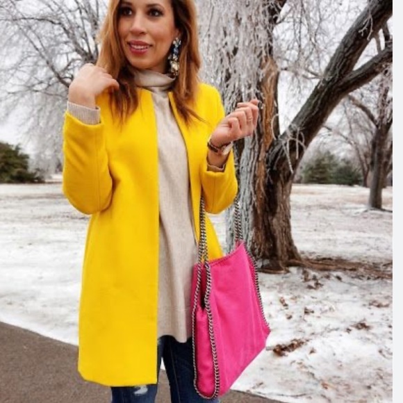 Grace element wool yellow jacket - Picture 1 of 7